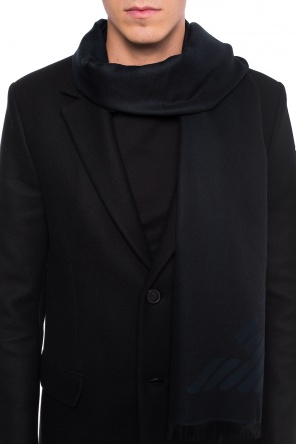 Scarf with an embroidered logo, zdjęcie 2 Scarf with an embroidered logo od Emporio Armani